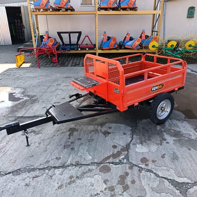Remorca motocultor THOR 550 kg