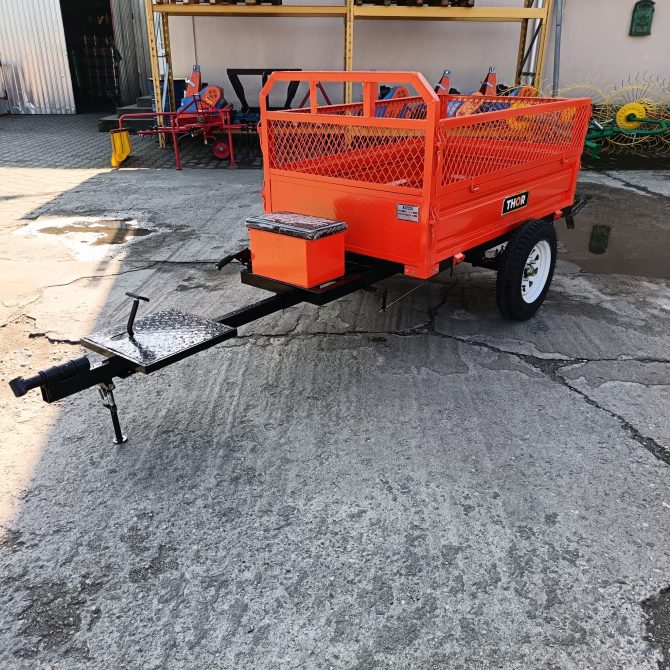 Remorca motocultor THOR 750 kg